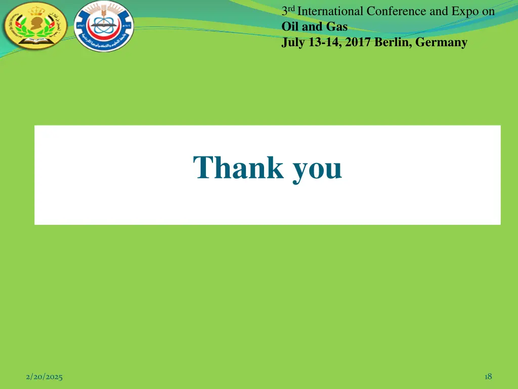 3 rd international conference and expo 1