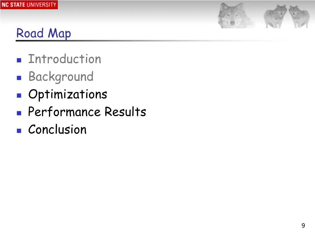 road map 1