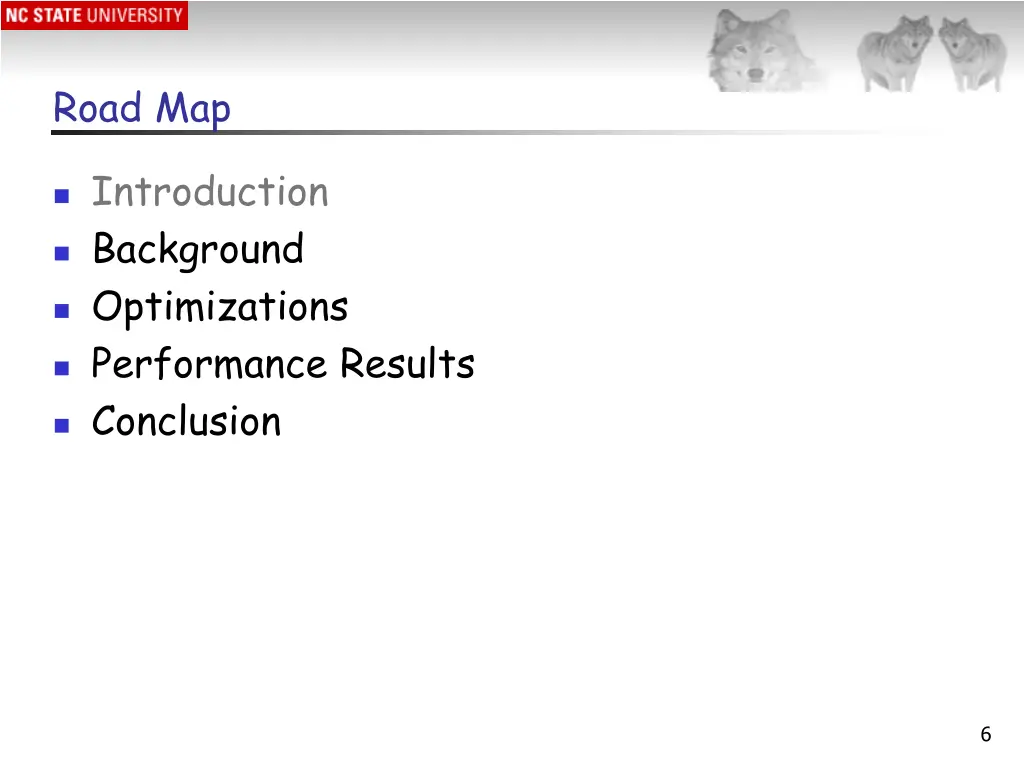road map