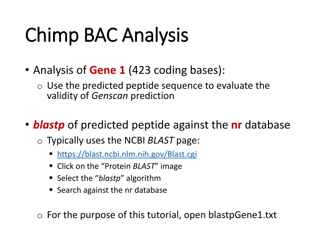 chimp bac analysis chimp bac analysis 1
