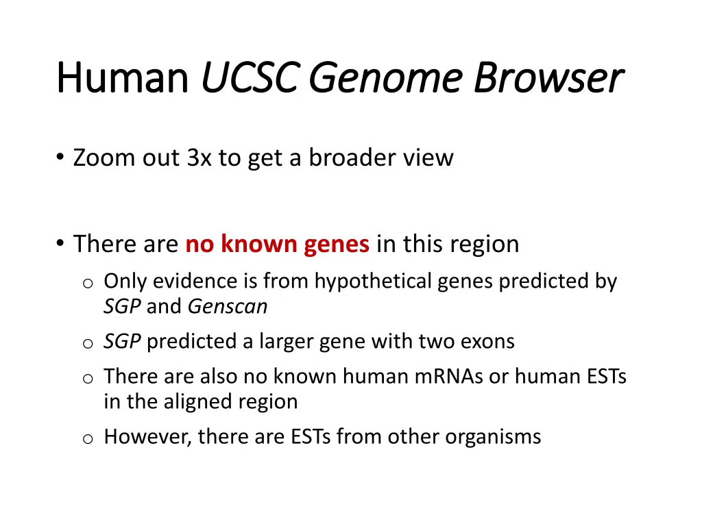 human human ucsc genome browser ucsc genome