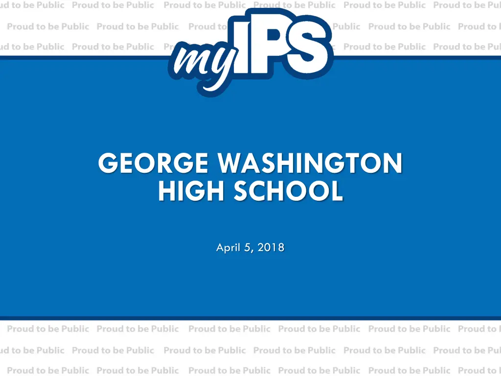 george washington high school