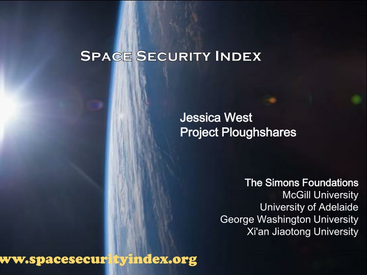 space security index space security index