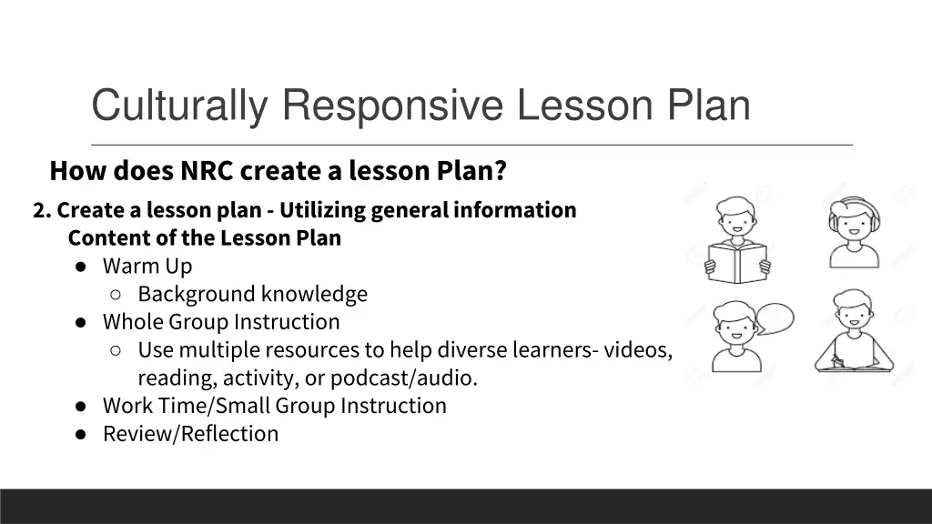 culturally responsive lesson plan 1
