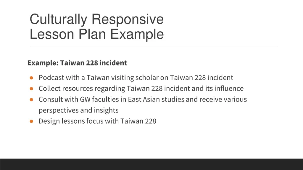 culturally responsive lesson plan example
