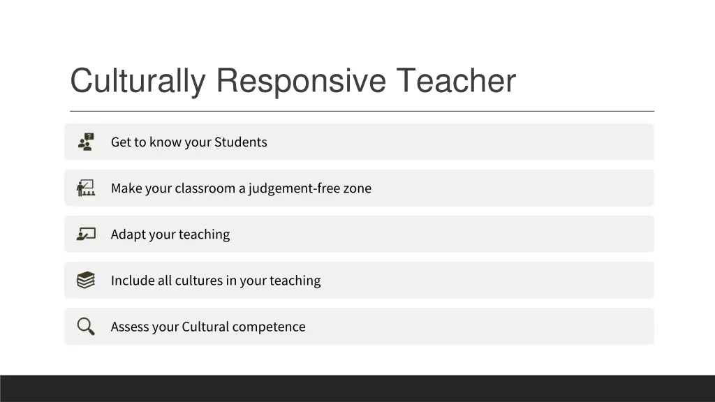 culturally responsive teacher