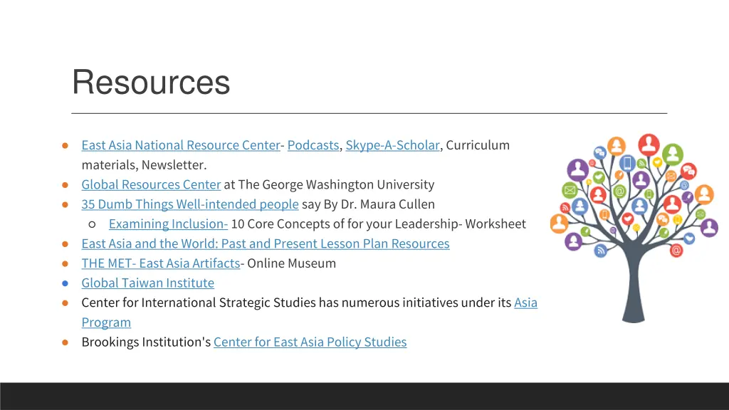 resources