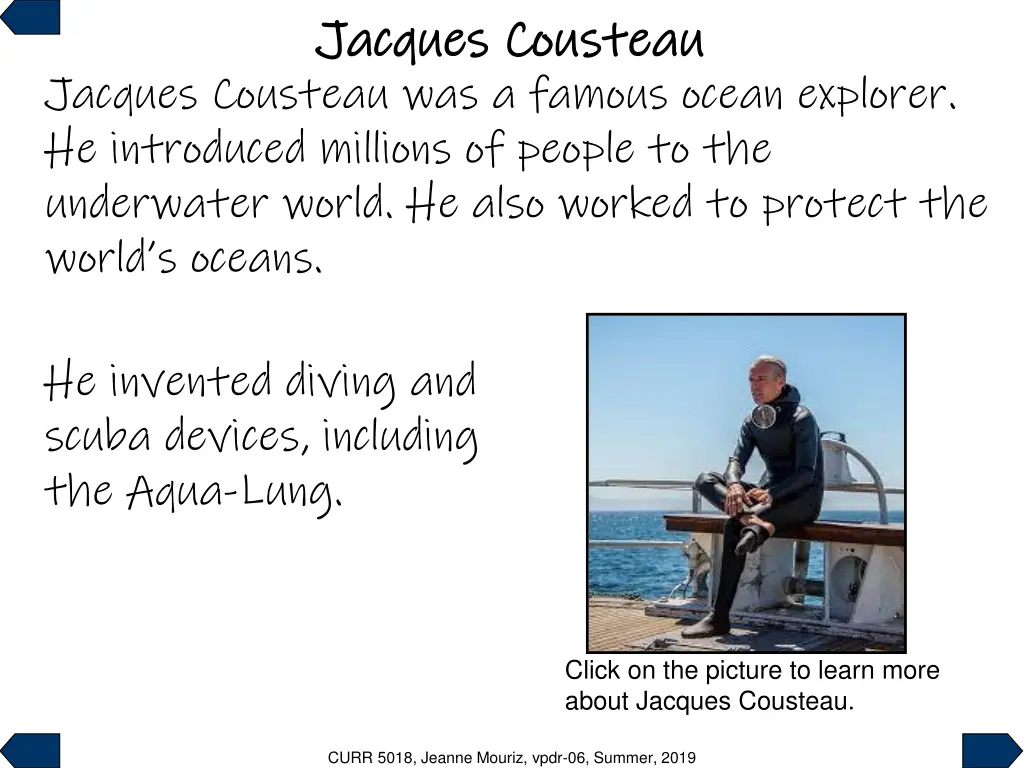 jacques cousteau jacques cousteau