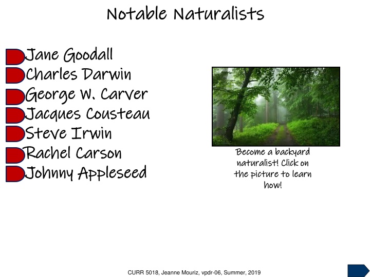 notable naturalists notable naturalists