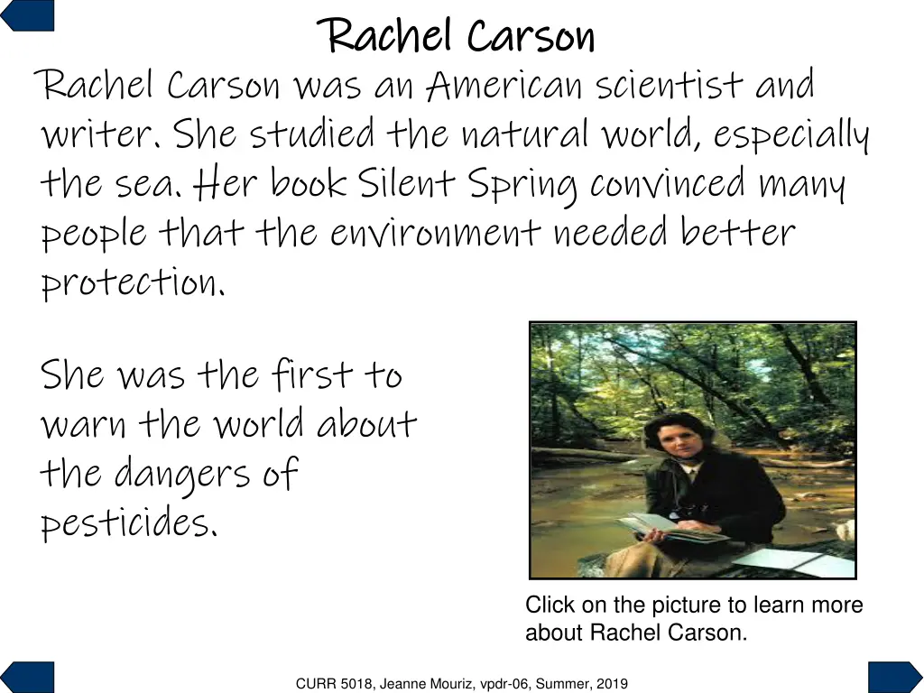 rachel carson rachel carson