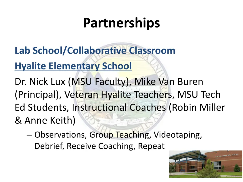 partnerships