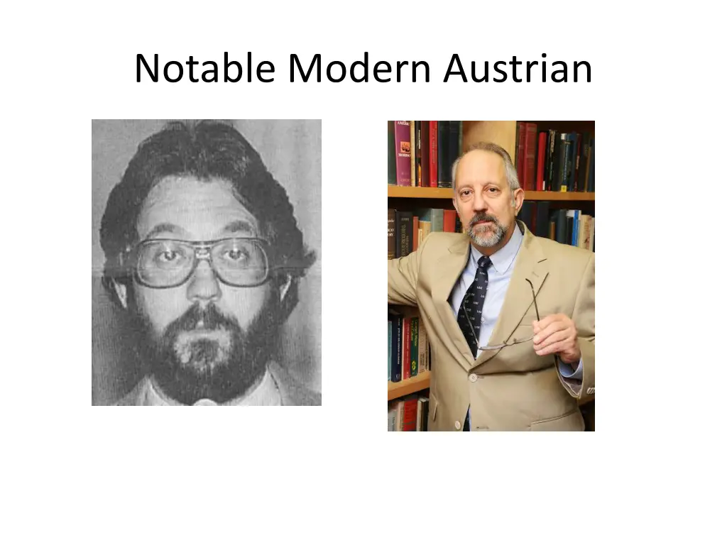 notable modern austrian