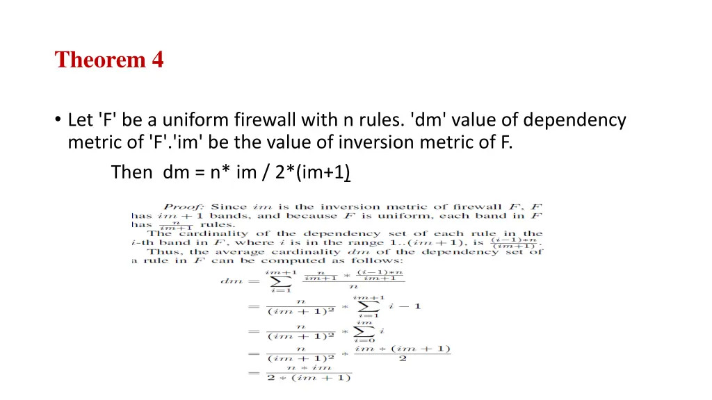 theorem 4