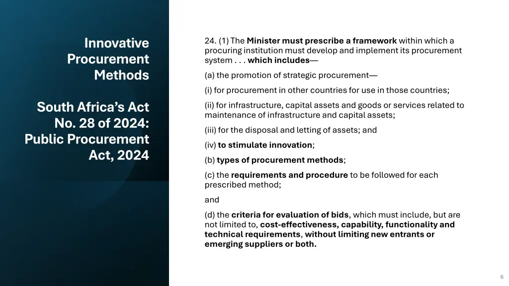 innovative procurement methods
