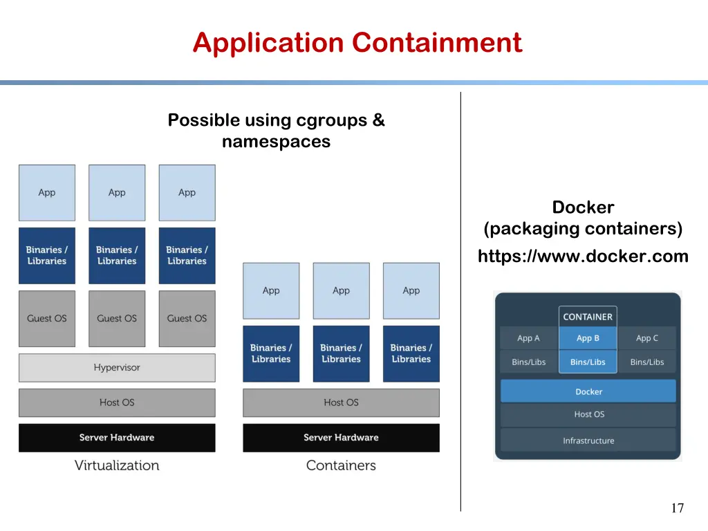 application containment 1