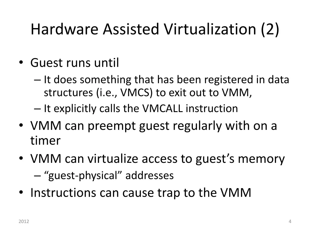 hardware assisted virtualization 2