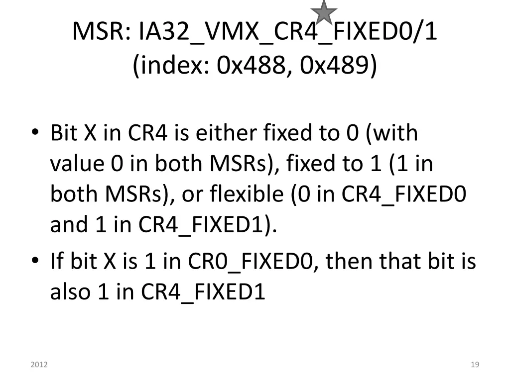msr ia32 vmx cr4 fixed0 1 index 0x488 0x489