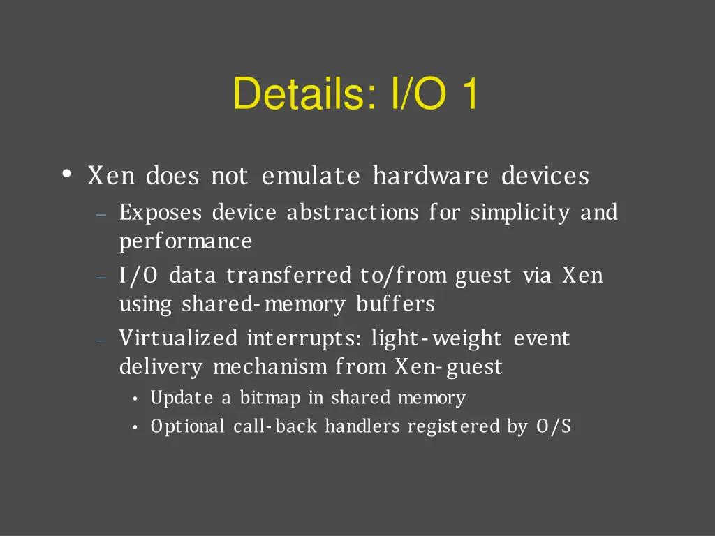 details i o 1