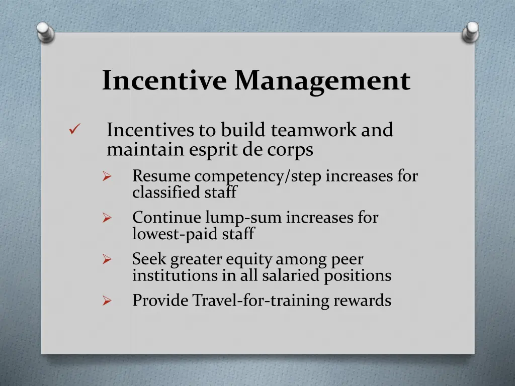 incentive management