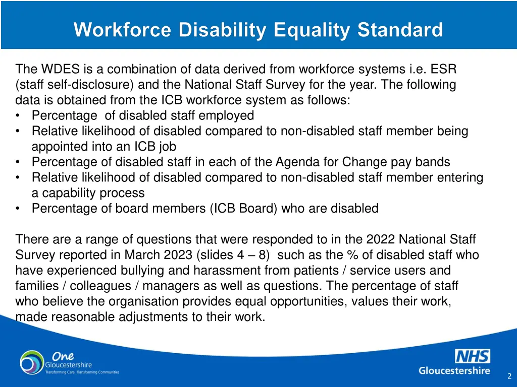 the wdes is a combination of data derived from