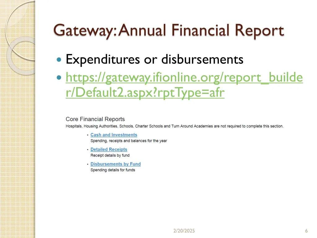 gateway annual financial report