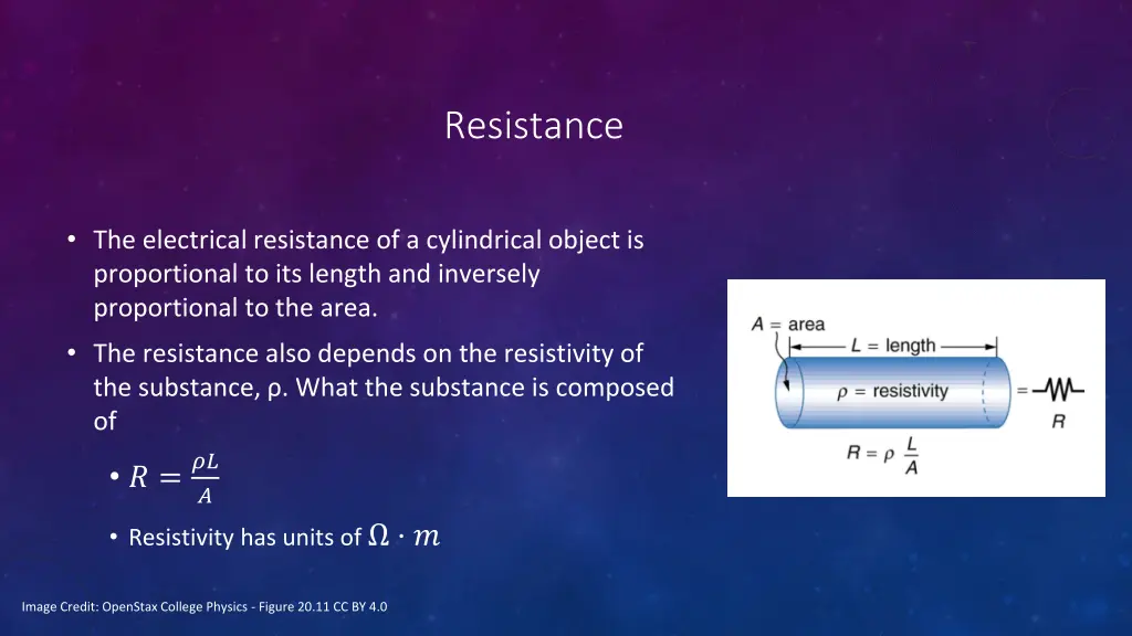resistance