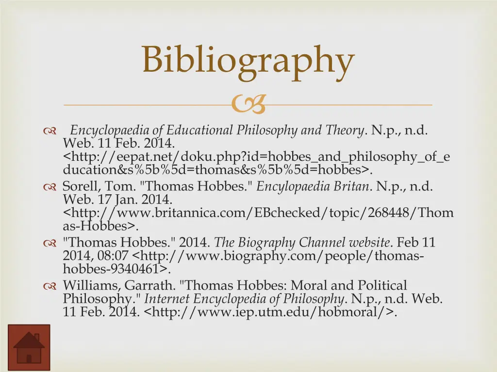 bibliography