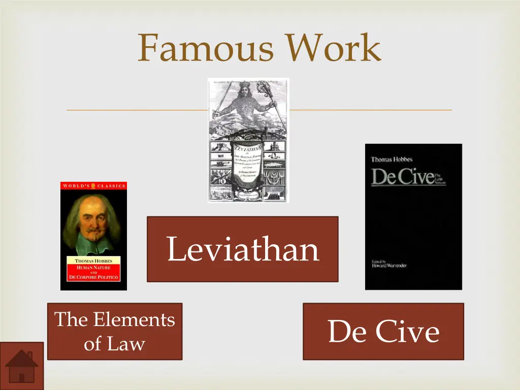 famous work