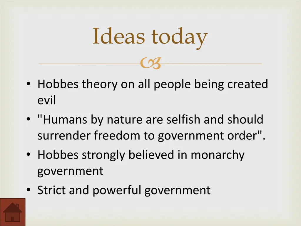 ideas today