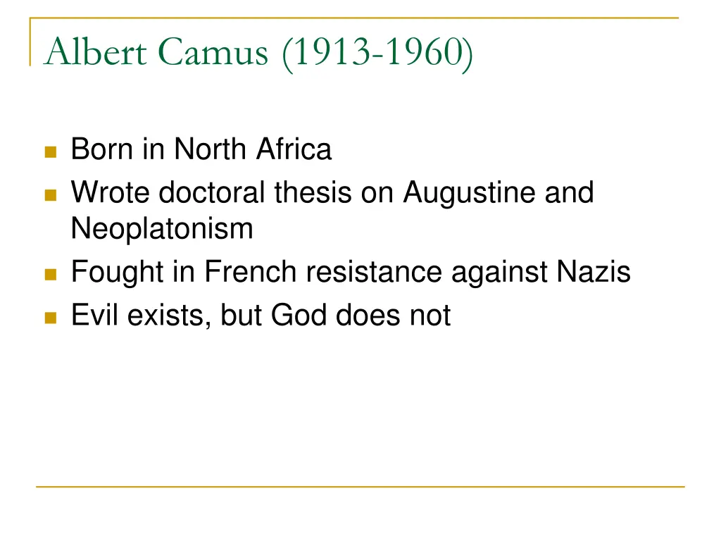 albert camus 1913 1960
