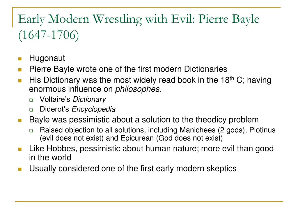 early modern wrestling with evil pierre bayle