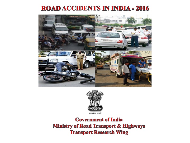 road accidents in india 2016