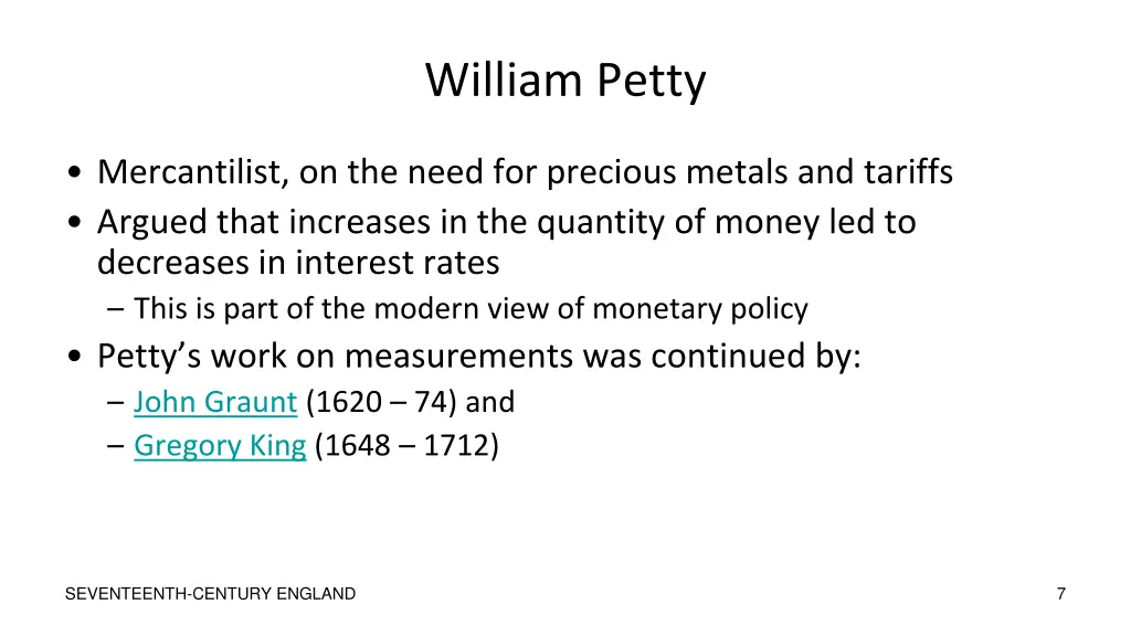 william petty 1
