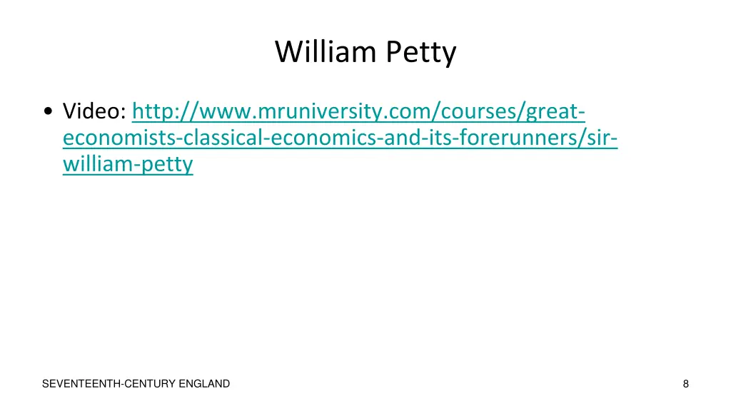william petty 2