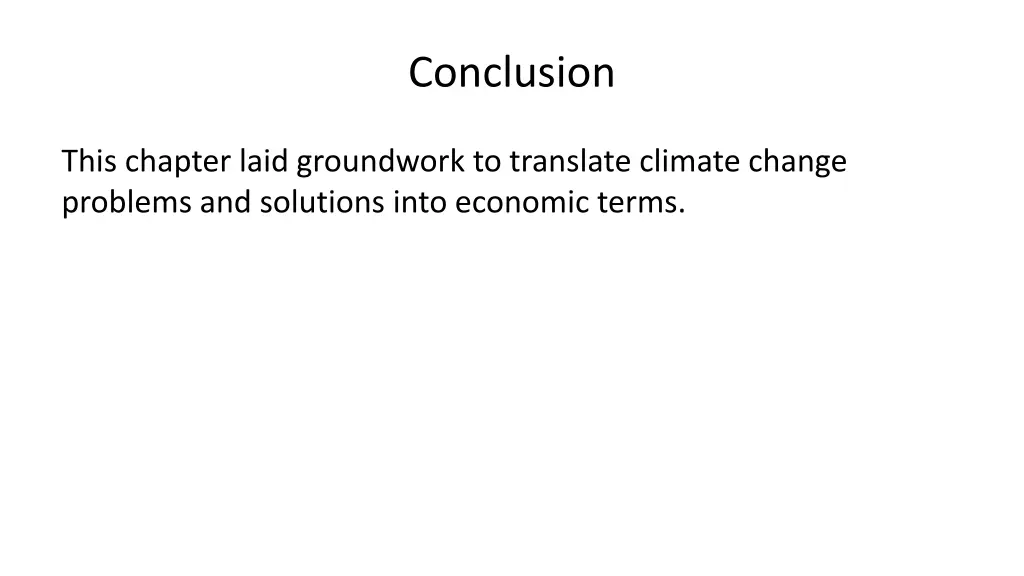 conclusion