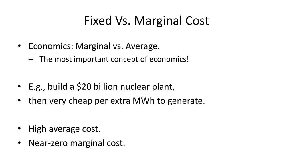 fixed vs marginal cost