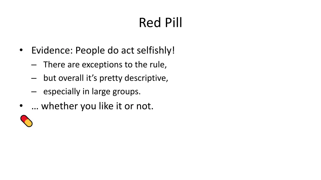 red pill