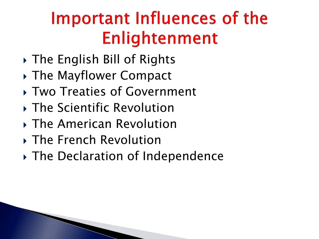 the english bill of rights the mayflower compact