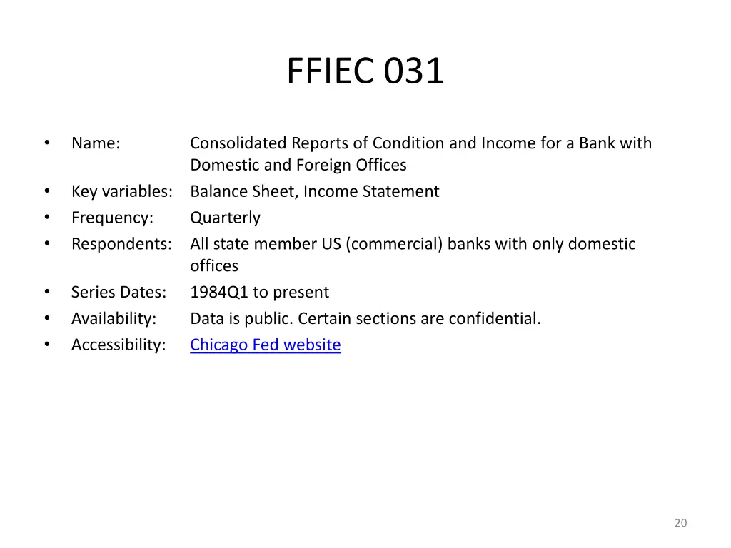 ffiec 031