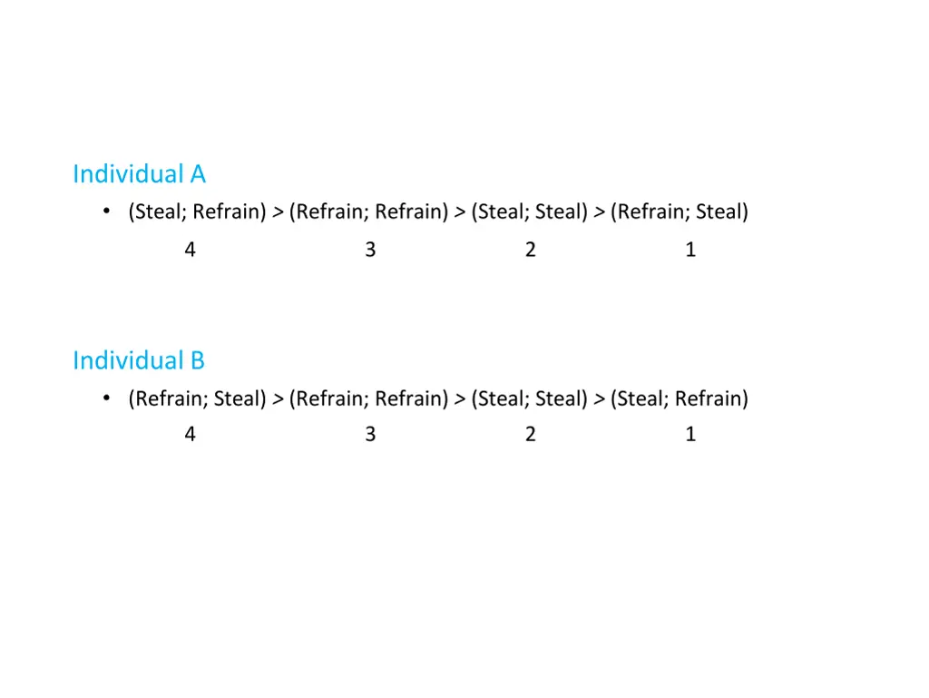 individual a steal refrain refrain refrain steal