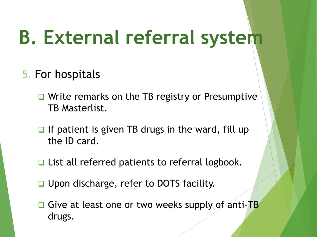 b external referral system 1