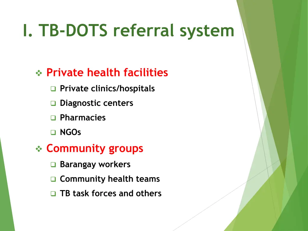 i tb dots referral system 1