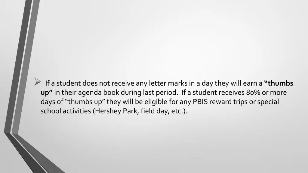 if a student does not receive any letter marks