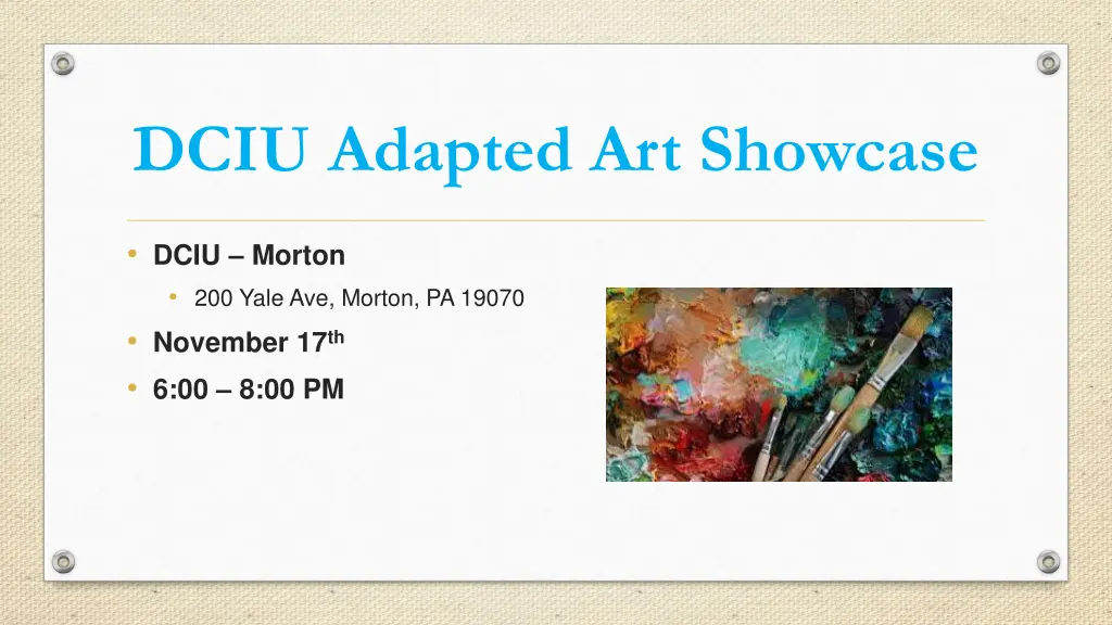 dciu adapted art showcase