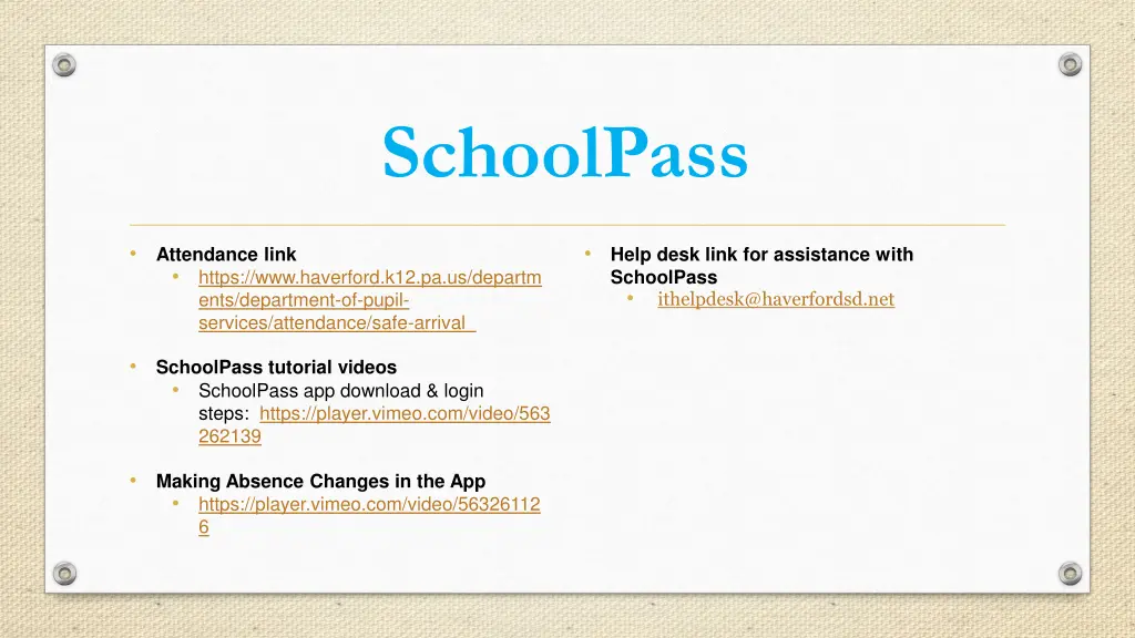 schoolpass