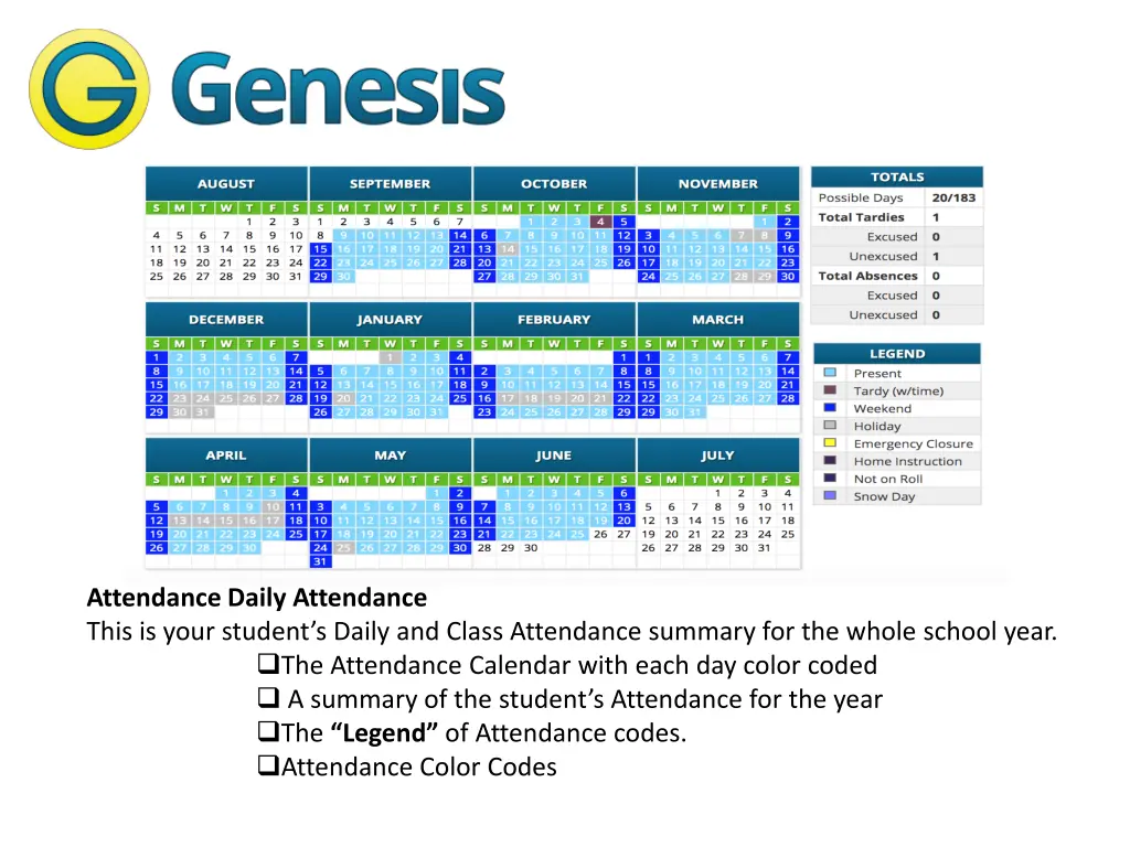 attendance daily attendance this is your student
