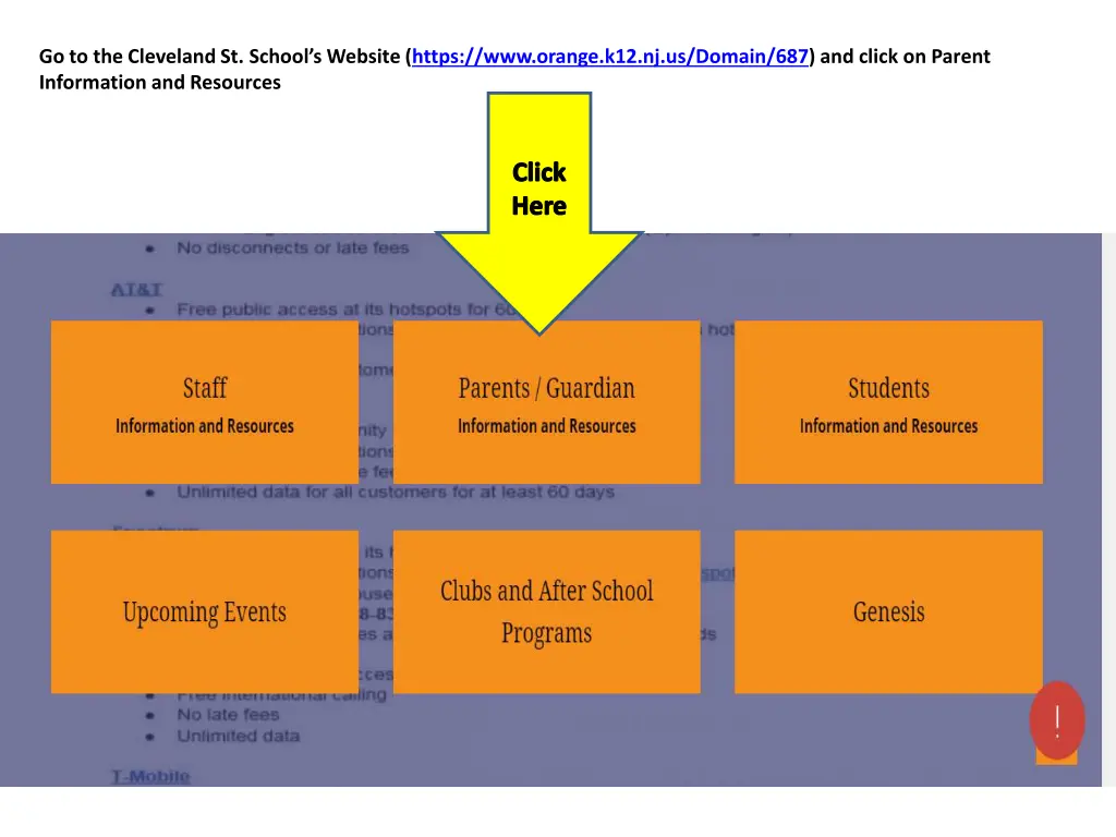 go to the cleveland st school s website https