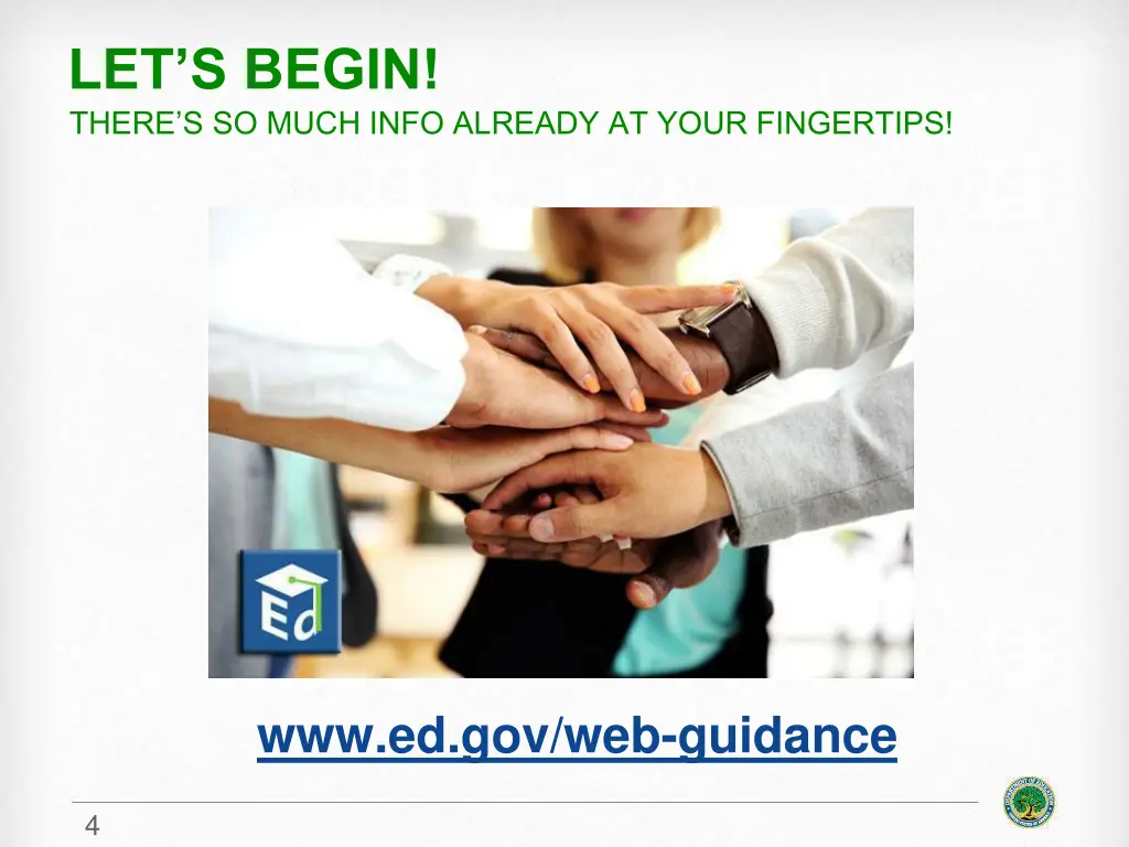 let s begin there s so much info already at your