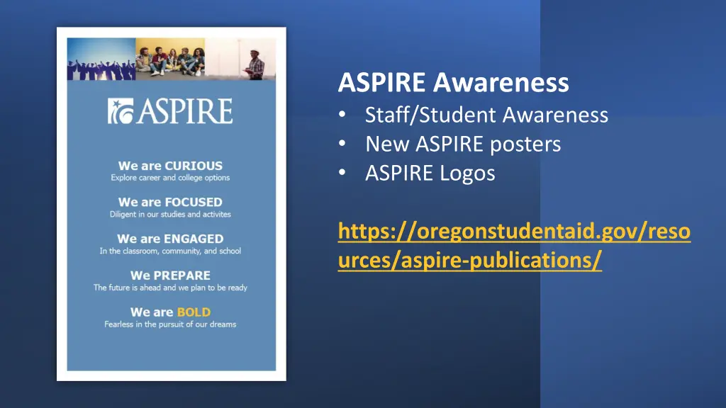 aspire awareness staff student awareness
