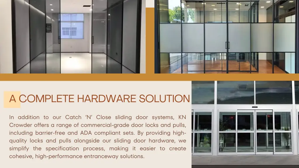 a complete hardware solution